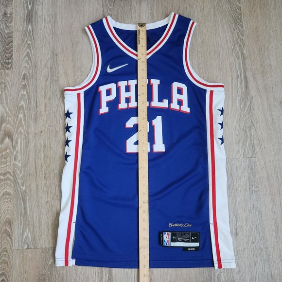 Philadelphia 76ers Joel Embiid Nike Swingman Jersey Men's Size Medium - Picture 12 of 12